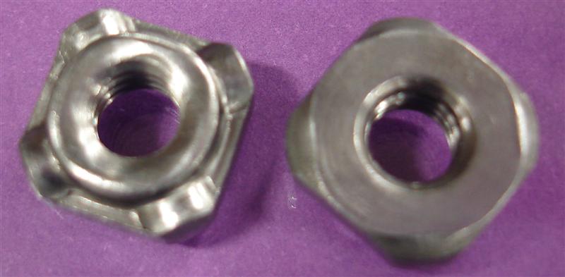 3/8 Inch-16 Spot Weld Nut 4 Projections 2000/Bulk Pkg. 3/8 Inch-16 Spot Weld Nut 4 Projections 2000/Bulk Pkg.