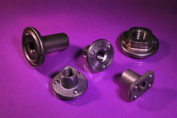 thumbnail image 2 of The Lord Of The Tools 20pcs Weld Nuts Flange Steel Weld T-Nuts Carbon Steel Machine Screws For Household Appliances Motor Vehicles Steel Cabinets 2 of 9
