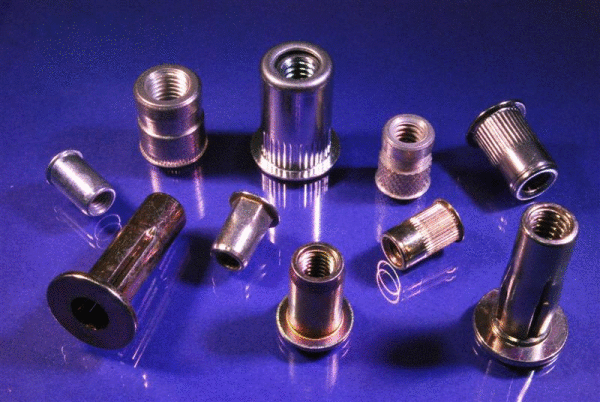 50pcs Flat Head Sealed Rivet Nuts 304 Stainless Steel Blind Closed End Threaded Insert Waterproof Nuts For Fastener Furniture Industry M5