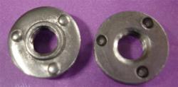 Round Weld Nut with Round Projections