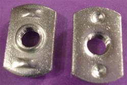 Dual Rib Projection Tab Weld Nut