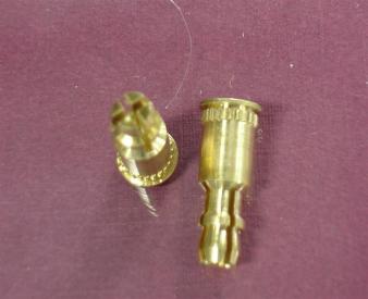 Brass 0.156 Spring Top Standoffs for PC Boards - ST0015608B