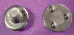 Weld Stud with 3 Projections On Top of Head