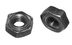 Details about    QTY 100 1/4-20 Hex Weld Nuts 3 PROJECTIONS 18-8 Stainless 