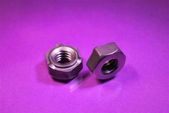 Hex Weld Nuts Steel Long Pilot 3 Projections QTY 250 UNC Coarse Sizes 